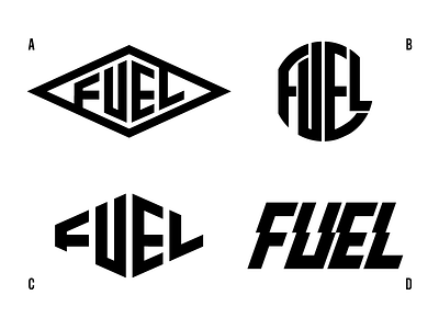Fuel Ident WIP feedback fuel ident logo opinion type typography wip