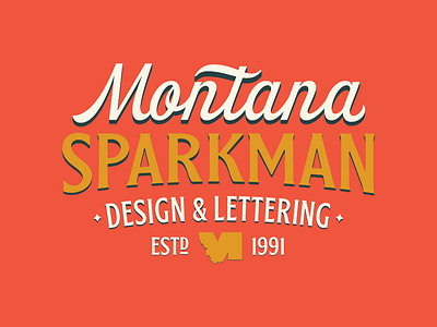 Personal Lockup design graphic design lettering logo design script typography wip