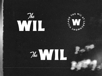 The Wil apartment branding graphic design handlettering identity lettering logo logo design typography