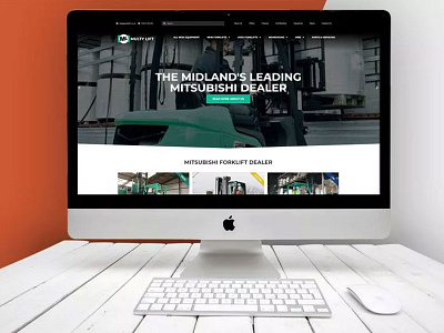 Website Design for Multy Lift Forktrucks