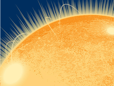 Sol illustration science sol star sun vector