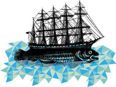 Recurring Dream fish poem poetry sail ship