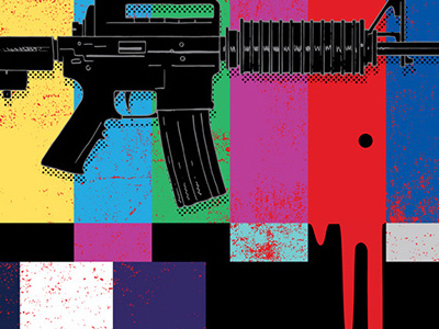 Guns & TV editorial gun opinion television tv violence