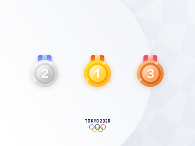 Tokyo 2020 Olympic Games design icon illustration logo ui