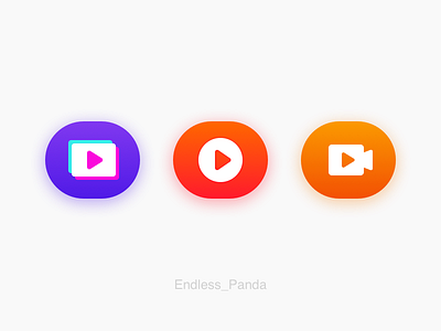 "PLAY" icons