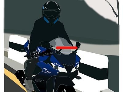 bikers illustration