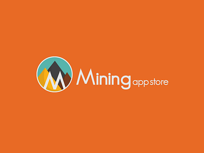 Logo Design for Mining AppStore icon logo logo design logo for app web logo