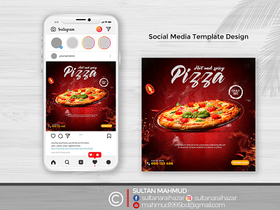 Social Media Post Design burger flyer business cafe cafe flyer chocolate creative design drink fast food fast food flyer flyer flyer template food graphic design instagram menu menu design modern pizza print template