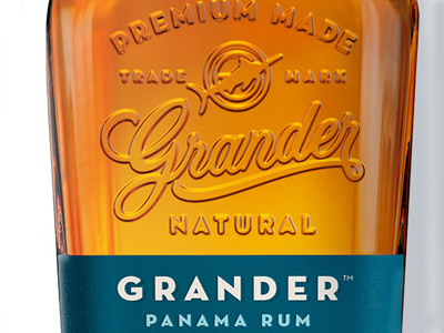 Grander Panama Rum detail