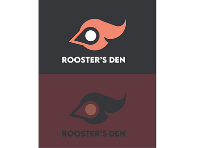 Rooster s Den design illustration illustrator logo vector