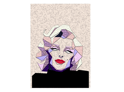 Marilyn Monroe branding illustration illustrator minimal vector