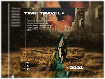 Time Travel Concept Art design ui