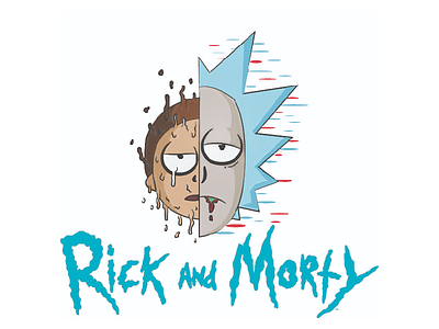 Rick And Morty design illustration illustrator