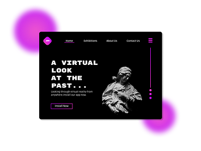 Virtual Museum Web Design