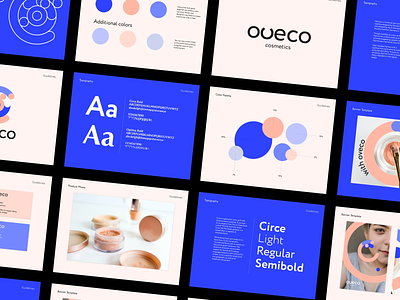 Oveco Cosmetics - Brand Design branding design graphic design logo vector