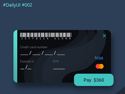 Credit card form design ui ux