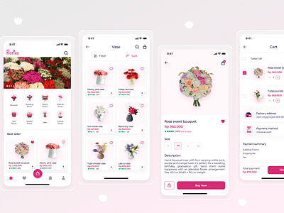 Florist Mobile Apps | Design Exploration