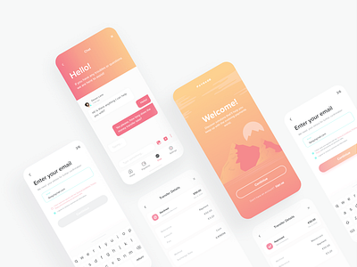 Finance Management App bank banking creditcard finance finance app financial fintech onboarding onboarding screen onboarding screens onboarding ui sign in sign up signup ui ui ux ui design uidesign uiux ux