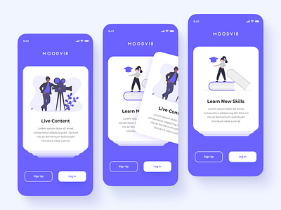 Onboading Walkthrough app app design onboarding onboarding screen onboarding ui ui ui design uidesign uiux ux walkthrough screen welcome screen