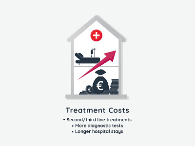Icon Life Science Series clinical design health hospital icon illustration medical productivity red cross science