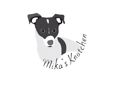 Little Mika design illustration logo stamp vector