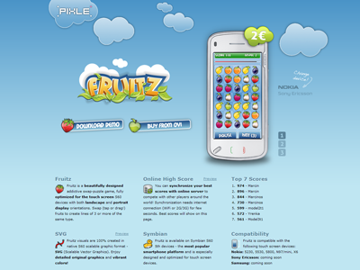 Fruitz Website