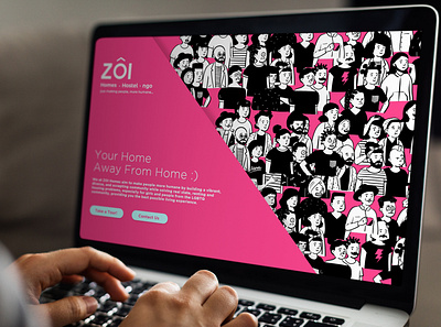 Zoi Homes. adobexd branding design flat graphic design minimal ui ux web web design webdesign website