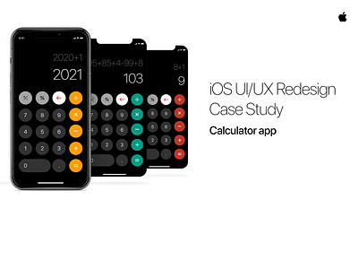Case Study - iOS Calculator App Redesign