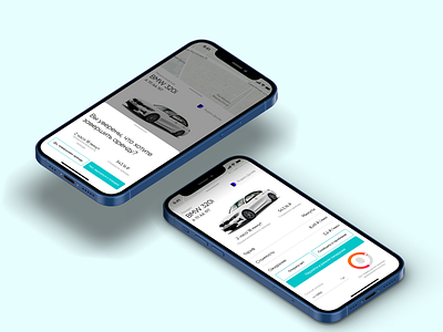 UNITY - Carsharing aggregator app design ui ux