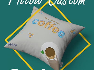 Mockup Pillow feed illustrator mockup poster