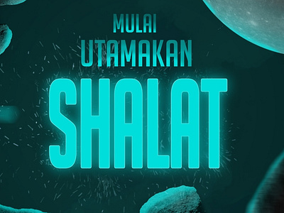 shalat poster flyer poster poster art poster design