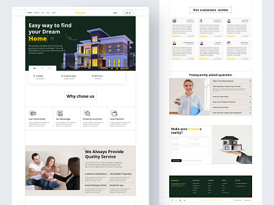 Real Estate Landing Page Website