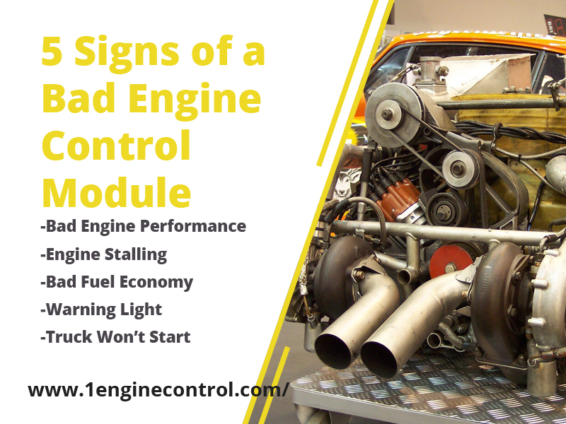 5 Signs Of A Bad Engine Control Module By 1 Engine Control On Dribbble