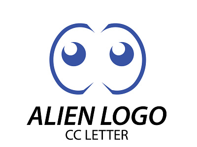 Alien CC letter abstract design abstract logo alien alien logo branding concept identity letter c letter c logo modern logo modern logo design playful logo professional logo unique logo