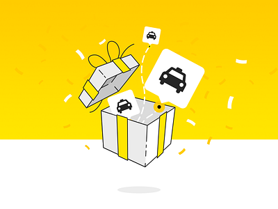 Taxibeat Giftbox box gift present promo taxibeat wrapper