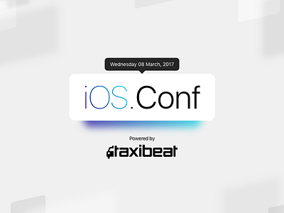 iOS.Conf 2017 by Taxibeat