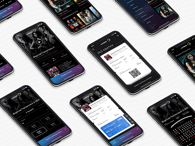 Cinema App app ios booking cinema mobile ui user ux