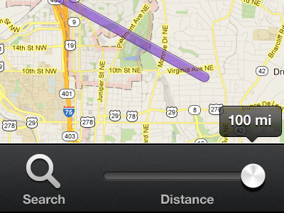 Map toolbar