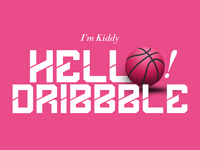 Hello！ dribbble！ first shot hello dribble