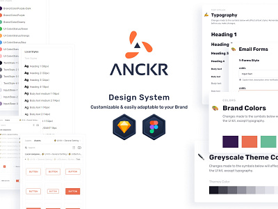 ANCKR app design graphic design icon illustrator logo typography ui ux vector