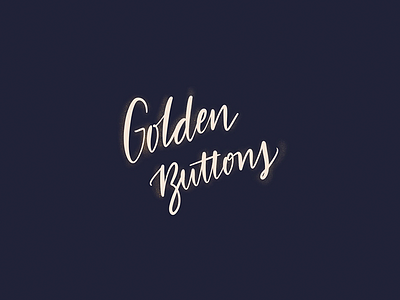 Golden buttons