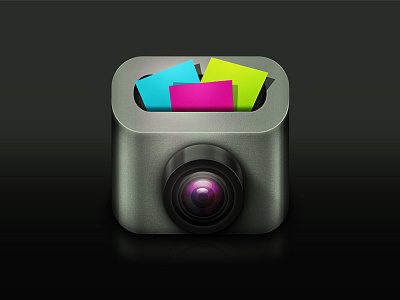 Cam app camera cmyk icon ios lens photo