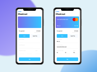 Check out form - Daily UI 002