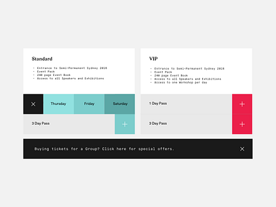 Ticket Panels