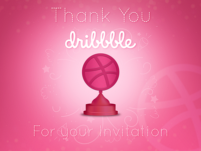 First Shot dribbble icon illustrator vector