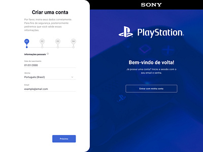 Daily UI #001 design experience design game interaction design playstation product design sketch ui uidaily uidesign ux visual design web