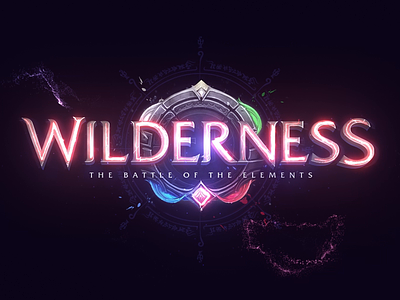 Animated Game Logo - Wilderness 👑⭐️🔥 animated fantasy logo animated game logo fantasy game logo fantasy logo game logo logo for game mmorgp logo