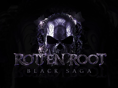 Animated Game Logo - Rotten Root 🧛 animated fantasy logo design gamedesign gaming logo metin2 mmorgp muonline