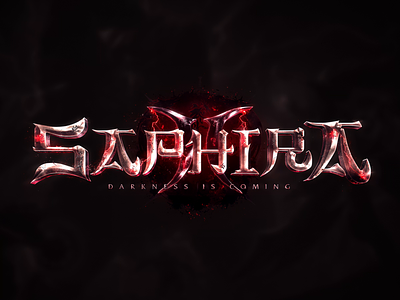 Epic Game Logo - Saphira2 animated crypto fantasy game gamelogo gaming logo mobile mobilegame nft slotgame