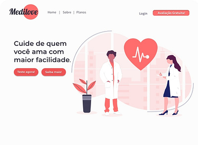 MediLove Project Website ui web